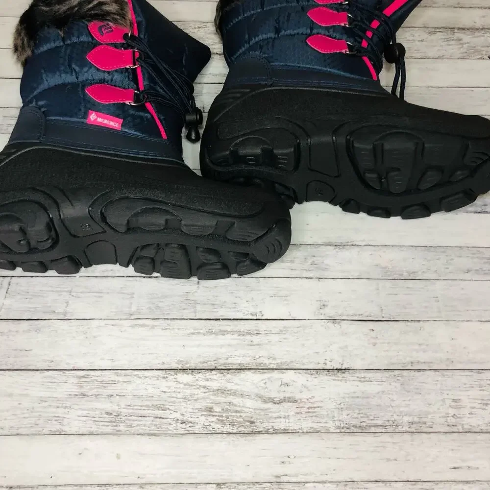 Girls snow boots size 34